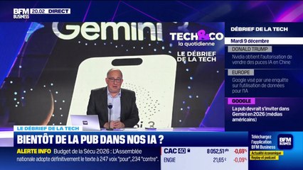 Tech & Co, la quotidienne - Mardi 9 décembre