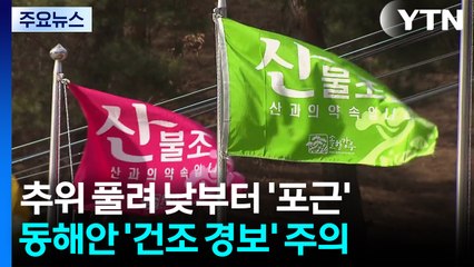 [출근길 YTN 날씨 12/10] 동해안 '건조경보', 산불 주의...당분간 큰 추위 없어 / YTN