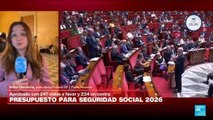 Informe desde París: Asamblea Nacional aprueba presupuesto de seguridad social 2026