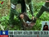 FANB desmantela objetivos estratégicos utilizados por el narcotráfico en el Zulia