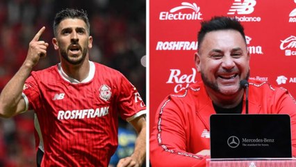 Antonio Mohamed y Paulinho sobre Toluca al no ser considerado uno de los grandes equipos: "Es una presión extra que no necesitamos"