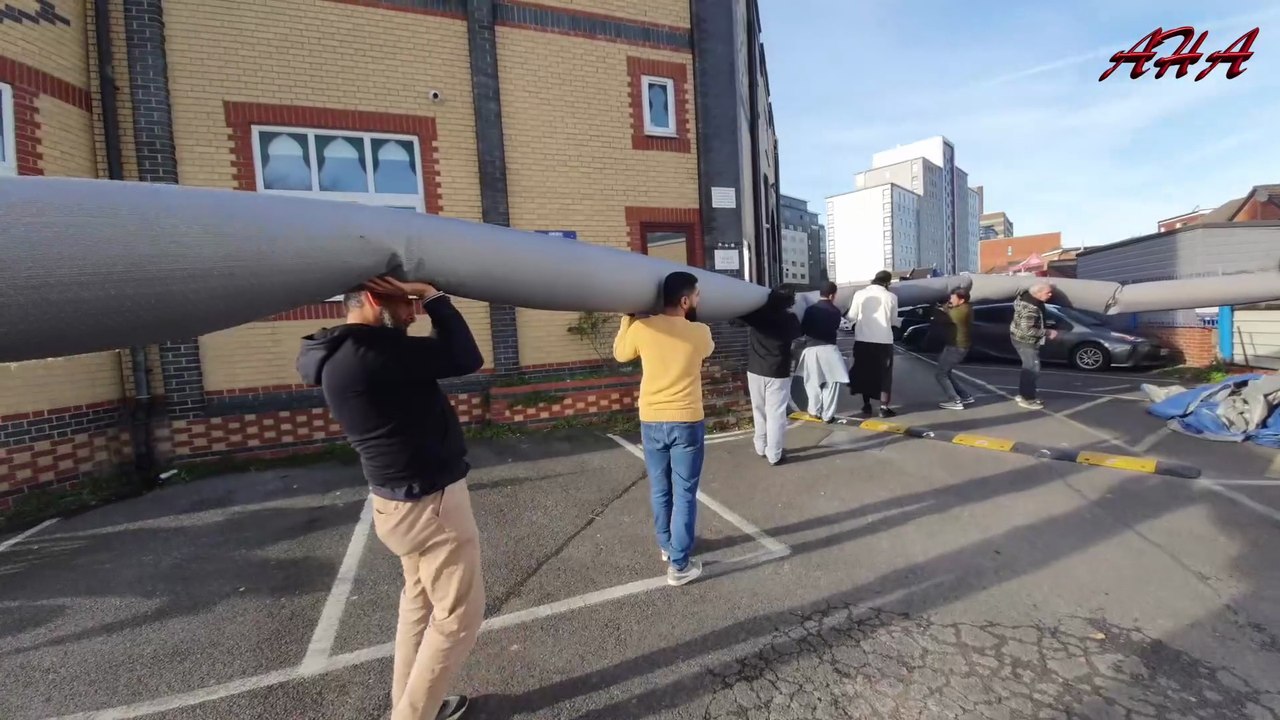 RAZVIA MASJID'S CARPET IS BEING REPLACED BY LOCAL VOLUNTEERS ON SATURDAY 23RD NOVEMBER 2025.