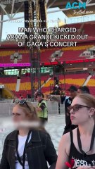 Serial celebrity pest evicted from Lady Gaga concert