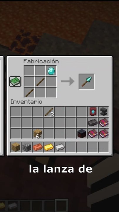 Crafteo lanza minecraft tutorial