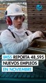Empleo en México: IMSS registró 48,595 nuevos puestos formales en noviembre