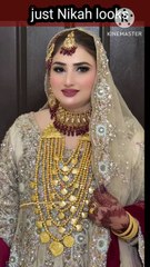 Most beautiful bridal makeup looks with jewellery and hairstyling ideas for girls
