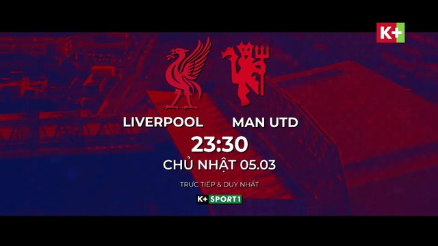 Liverpool - Manchester United | Vòng 26 Ngoại Hạng Anh 2022/23