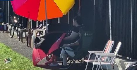 Consumidores forman largas filas para la última Naviferia en Chiriquí