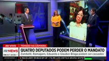 Glauber Braga, Zambelli, Ramagem e Eduardo Bolsonaro podem perder o mandato na Câmara
