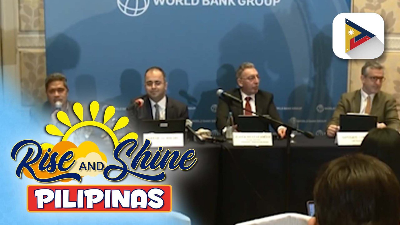 World Bank, tiwalang lalago pa ang ekonomiya ng Pilipinas sa susunod na dalawang taon; Mabagal na pagtaas ng inflation, inaasahan din | ulat ni Gab Villegas