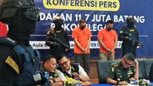 Bea Cukai Lampung Sita 11,7 Juta Batang Rokok Ilegal, Kerugian Rp11,4 M