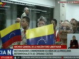 Historiadores conmemoraron los 123 años de la proclama de Cipriano Castro