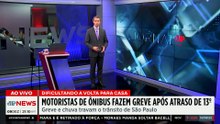 Greve de ônibus: Nunes diz que empresas de ônibus de SP não têm motivo para adiar 13º de funcionários