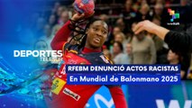 RFEBM denunció actos racistas en Mundial de Balonmano 2025 DEPORTES TELESUR 09-12-2025