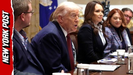 Trump claims 'political sleazebags' want his tariffs gone