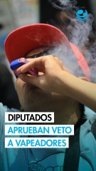 Cámara de Diputados avala prohibición de vapeadores en primera votación
