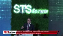 Marcelo Ebrard presenta financiamiento público con Nafin para proyectos de interés nacional