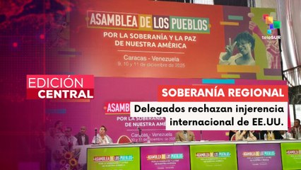 Asamblea de los Pueblos por la Paz y la Soberanía de Nuestra América se instala en Venezuela