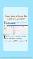 Extend Volume Greyed Out? 2 Working Solutions!