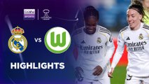 Real Madrid 2-0 Wolfsburg | UEFA Women's Champions League 25/26 Match Highlights