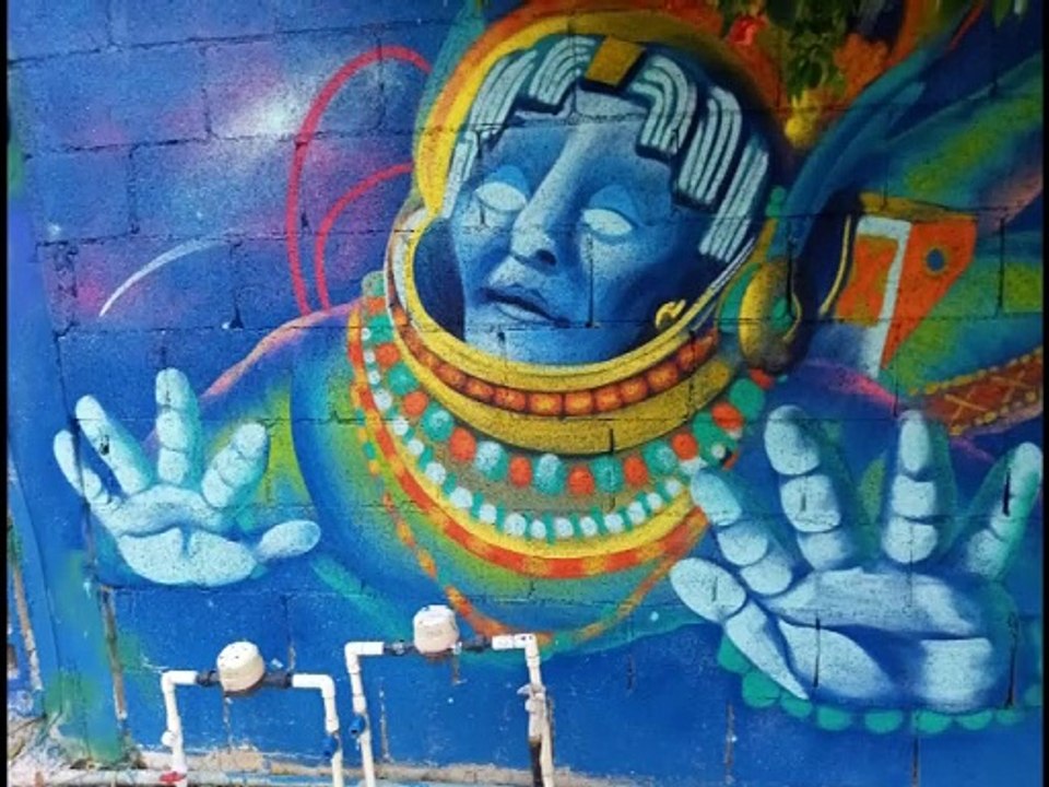 Playa Street Art Graffitti Colosio Gueto