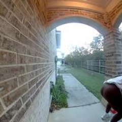 Woman Keeps Dropping Items at Doorstep