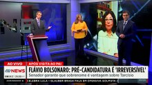 "Candidatura à Presidência é irreversível”, diz Flávio Bolsonaro