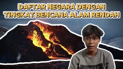 Daftar Negara dengan Tingkat Bencana Alam Rendah