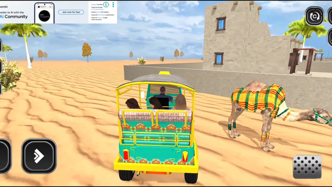 City Tuk Tuk Auto rickshaw game Android mobile game || auto ride