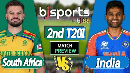 India vs South Africa 2025 | IND vs SA 2nd T20I Match Preview |