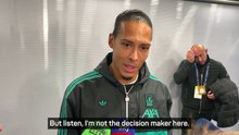 'Let's see what happens' - van Dijk hopes for Salah resolution with Liverpool