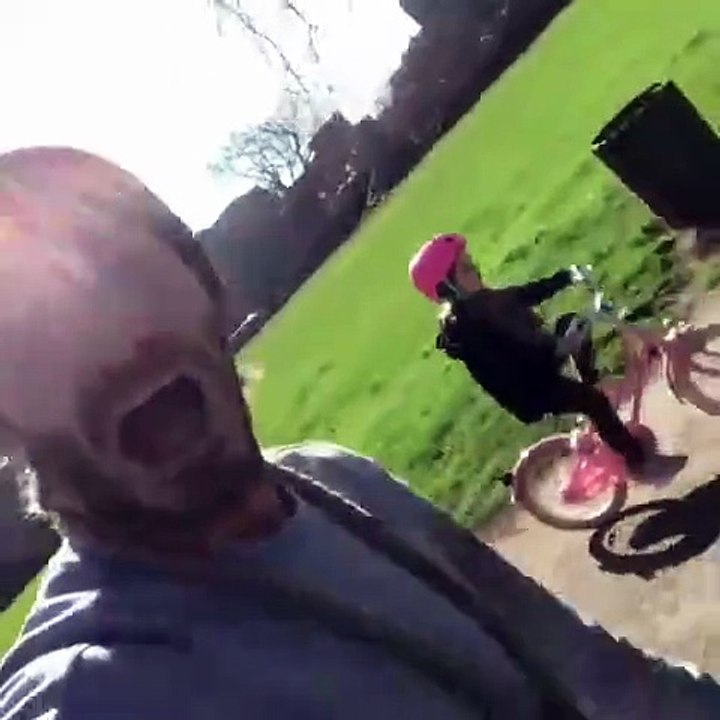 David Beckham’s Reaction To Harper, 5, Riding 2-Wheel Bike On Her Own Is Everything — Watch