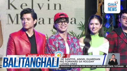 Kelvin Miranda, Kokoy De Santos, Angel Guardian at Legaspi family, looking forward sa holiday celebration with their loved ones | Balitanghali