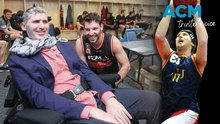 Hawks mega-fan honours scientist Justin Yerbury in emotional MND appeal