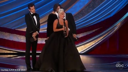 Lady Gaga Wins Oscar For Best Original Song For Shallow