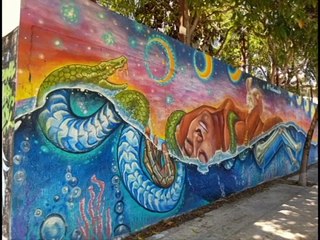 Playa Street Art Graffitti Murals Booty