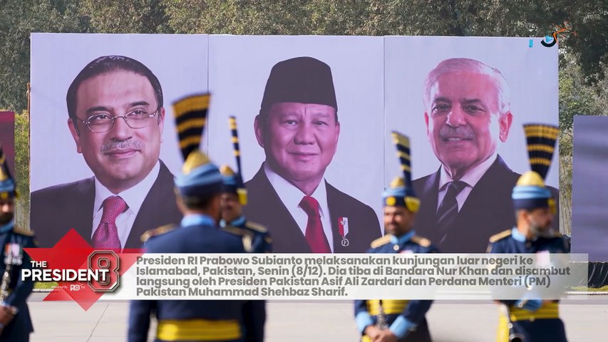 Usai Bermalam di Aceh, Prabowo Tiba di Pakistan Disambut Langsung Presiden dan PM