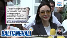 DOJ dismisses complaint vs. Gretchen Barretto | Balitanghali