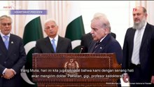 Depan Presiden Prabowo! PM Pakistan Kutip Kata-Kata dari Sapardi Djoko Damono