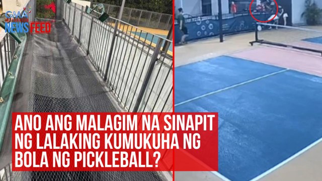 Ano ang malagim na sinapit ng lalaking kumukuha ng bola ng pickleball? | GMA Integrated Newsfeed