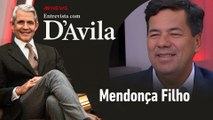 Mendonça Filho debate avanço do crime organizado e crise de segurança | ENTREVISTA COM D’AVILA