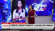 Apagão em SP: Comércio e serviços perdem R$ 1,54 bilhões após vendaval | TEMPO REAL