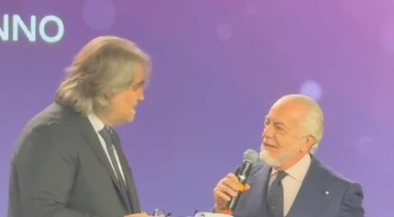 De Laurentiis prende in giro Pardo: "Rinneghi di essere tifoso della Roma?" VIDEO