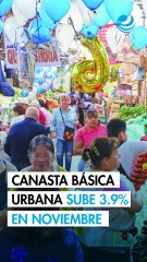Canasta básica encareció 3.9% en las zonas urbanas de México durante noviembre