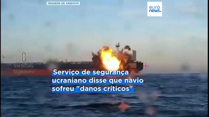 Drones marítimos do SBU atingiram outro petroleiro da "frota fantasma" russa