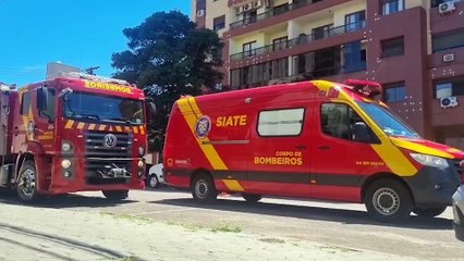 Homem ameaça pular de prédio para ver ex-mulher e mobiliza diversas equipes da Polícia Militar e Corpo de Bombeiros