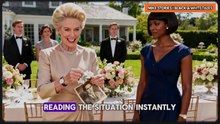 Everyone Avoided Black Woman at the Wedding — Until the Groom Said Her Name and Everything Changed
