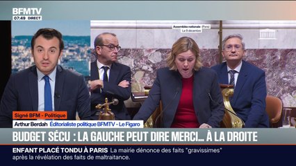 SIGNÉ BFM - Budget: "Des gens qui ne sont d'accord sur rien, mais qui ont montré qu'ils étaient prêts à s'entendre sur tout"