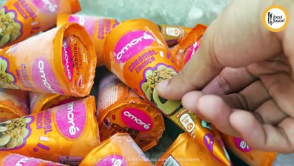 Caramel Crunch Hot Chocolate Float Recipe by Food Fusion