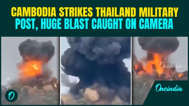 Thailand Cambodia War BREAKING: Cambodia Drops 300MM Warheads CRUSHING Thai Border Post